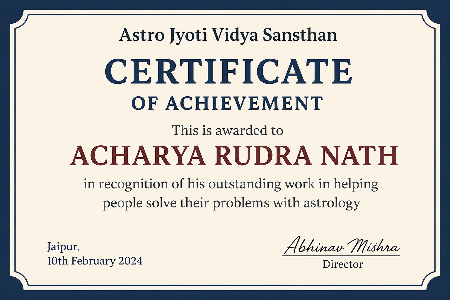 certificate 1